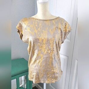 Michael Kors Gold Top